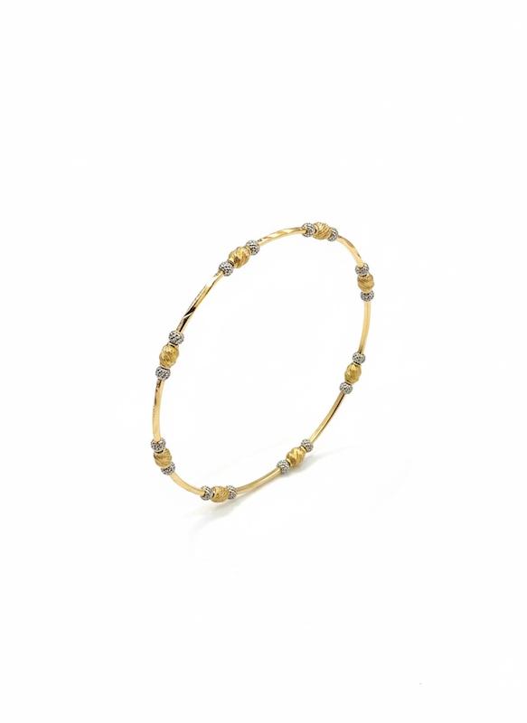 النگو زنانه طلا ۱۸ عیار اطلس21831453 گالری طلای شفیع