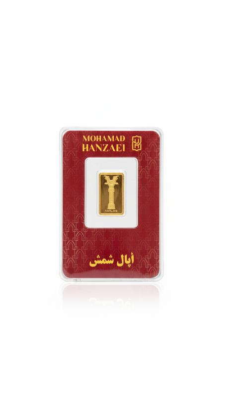 شمش مردانه طلا ۲۴ عیار شمش ۲۴عیار ۳۰۰سوت گالری ماه سـا