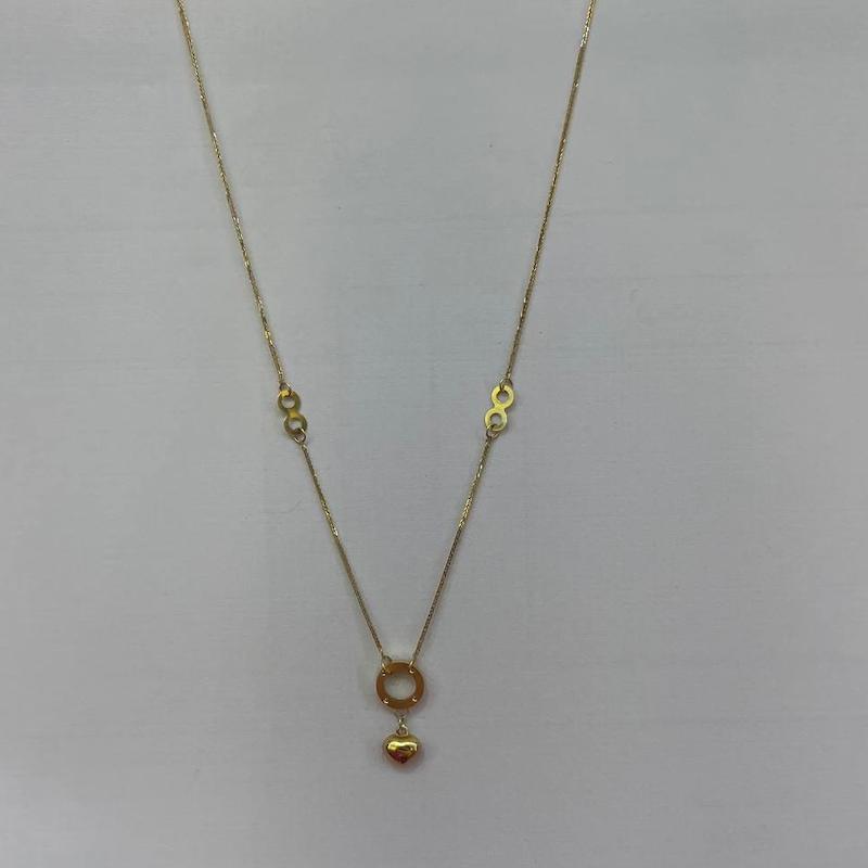 گردنبند زنانه طلا ۱۸ عیار بینهایت گالری طلا دوران