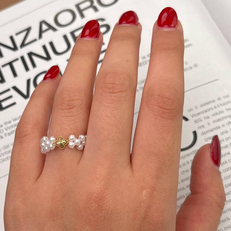 انگشتر زنانه طلا ۱۸ عیار اسلاین ونکلیف کد 1 سانل گلد