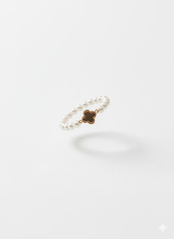 انگشتر زنانه طلا ۱۸ عیار انگشتر مرواریدی گالری طلا سرور گلد