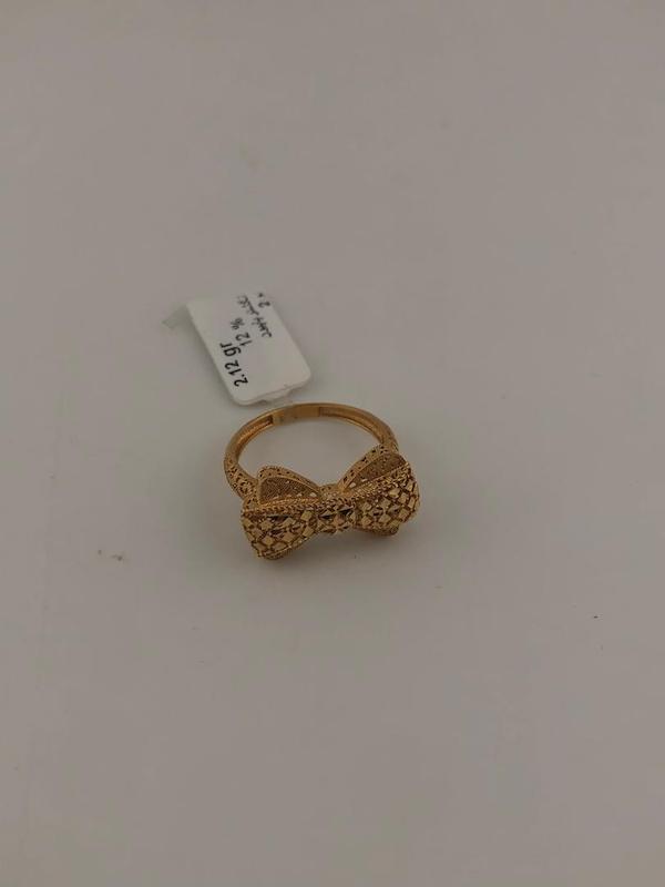 انگشتر زنانه طلا ۱۸ عیار انگشتر پاپیون گالری طلا خوش نواز