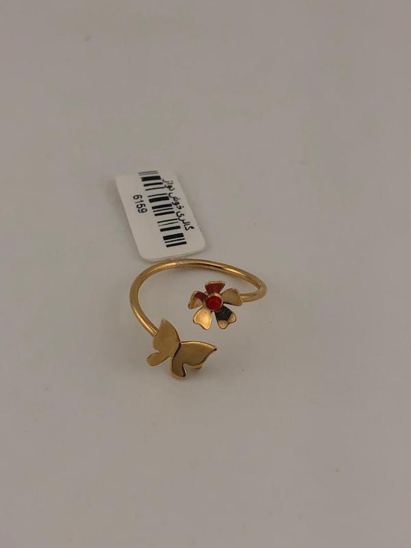 انگشتر زنانه طلا ۱۸ عیار انگشتر لیلیوم گالری طلا خوش نواز