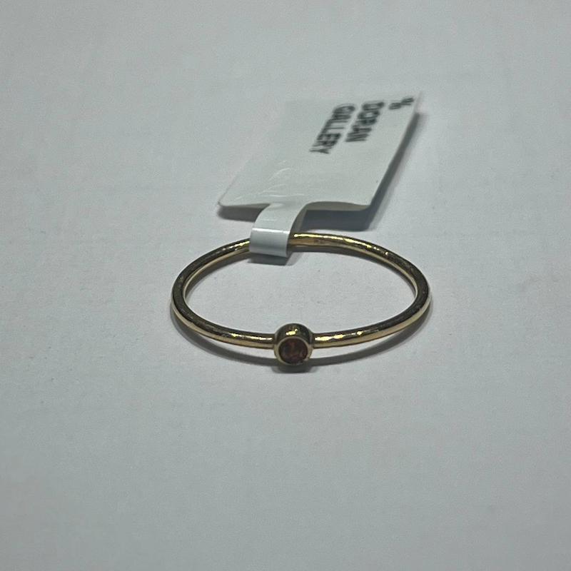 انگشتر زنانه طلا ۱۸ عیار نگین دار گالری طلا دوران