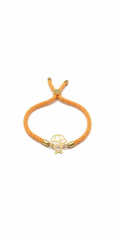 دستبند زنانه طلا ۱۸ عیار آسانسوری۵۵۵٩ گالری طلای شفیع