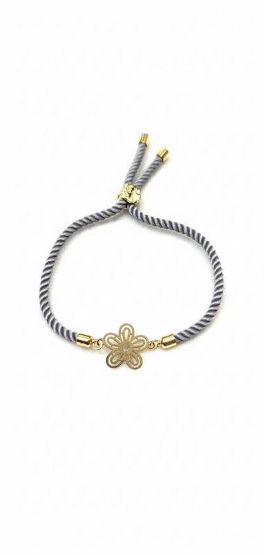 دستبند زنانه طلا ۱۸ عیار آسانسوری۵۵۶٣ گالری طلای شفیع