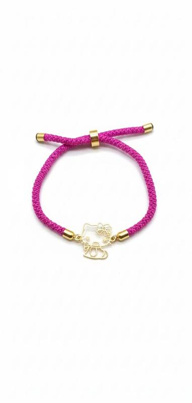 دستبند زنانه طلا ۱۸ عیار آسانسوری۵۵۵۴ گالری طلای شفیع