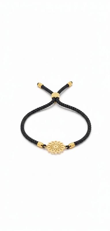 دستبند زنانه طلا ۱۸ عیار آسانسوری۵۵۵٠ گالری طلای شفیع