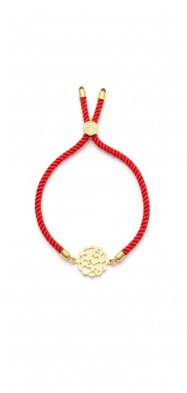 دستبند زنانه طلا ۱۸ عیار آسانسوری۵۵۵١ گالری طلای شفیع