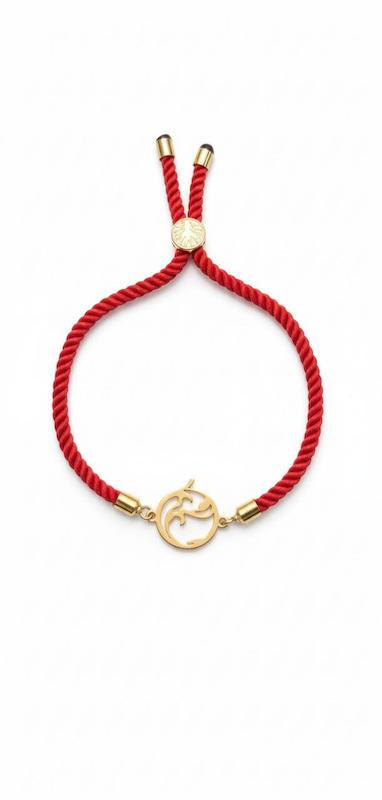 دستبند طلا ۱۸ عیار آسانسوری۵۵۶٠ گالری طلای شفیع