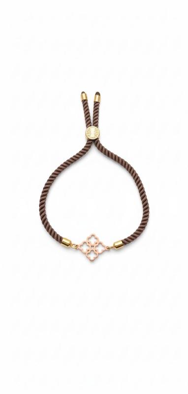 دستبند زنانه طلا ۱۸ عیار آسانسوری۵۵۶٨ گالری طلای شفیع