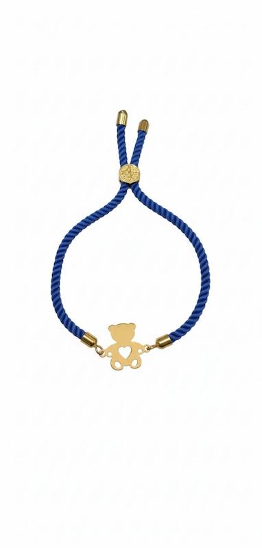 دستبند زنانه طلا ۱۸ عیار آسانسوری۵۵۵٧ گالری طلای شفیع