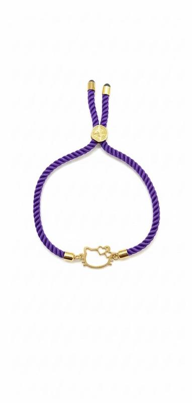 دستبند زنانه طلا ۱۸ عیار آسانسوری۵۵۶۴ گالری طلای شفیع