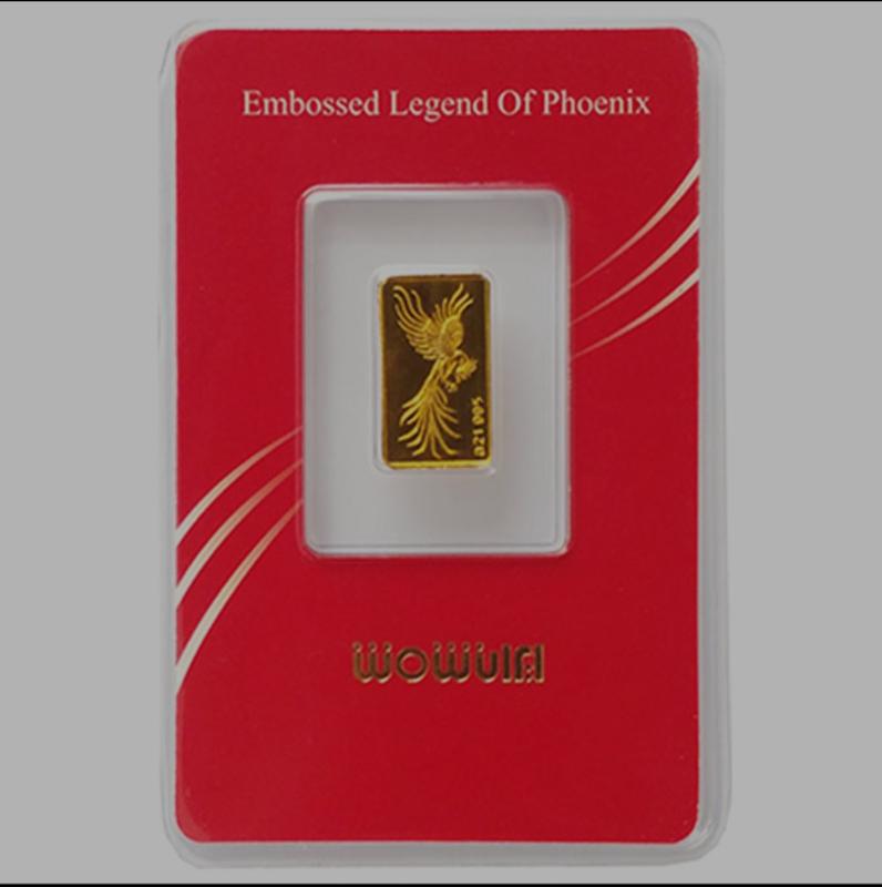 شمش طلا ۲۴ عیار شمش سیمرغ ۲۴عیار گالری کاژه گلد