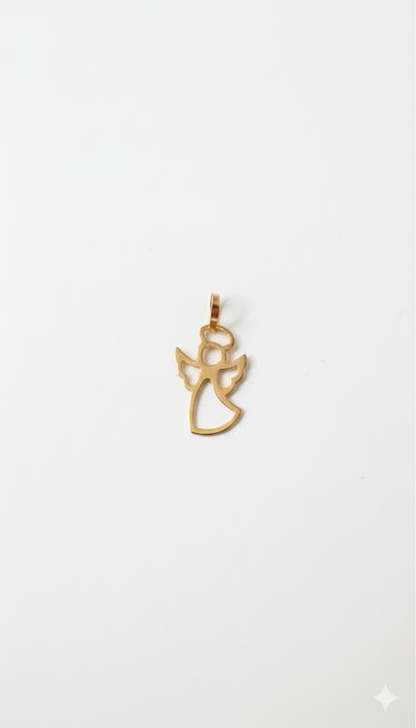 آویز زنانه طلا ۱۸ عیار فرشته سانل گلد