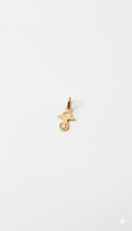 آویز بچگانه طلا ۱۸ عیار پستونک سانل گلد