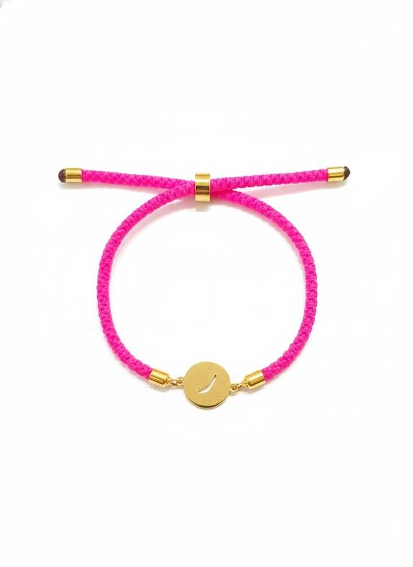 دستبند زنانه طلا ۱۸ عیار فانتزی ۵۶١۶ گالری طلای شفیع