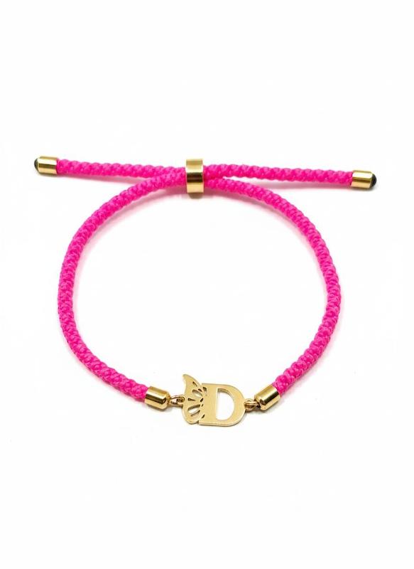 دستبند زنانه طلا ۱۸ عیار فانتزی ۵۶٢٧ گالری طلای شفیع