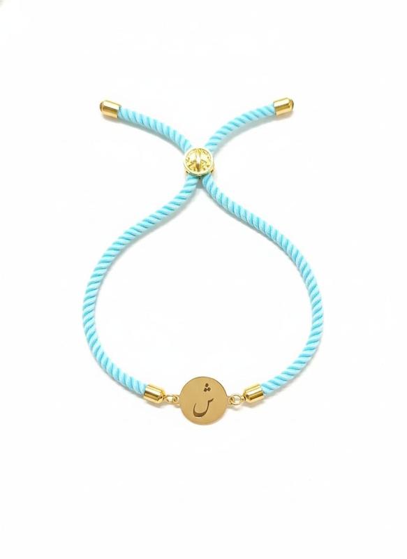 دستبند زنانه طلا ۱۸ عیار فانتزی ۵۶٢٣ گالری طلای شفیع