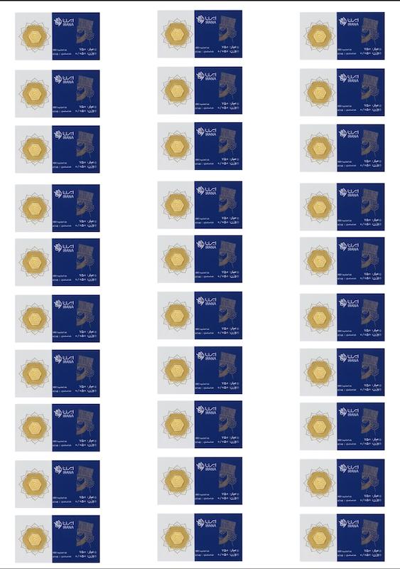 سکه زنانه طلا ۱۸ عیار پک 30تایی پارسیان ایران گالری طلای شفیع