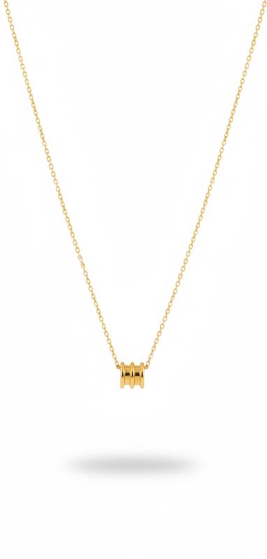 گردنبند زنانه طلا ۱۸ عیار گردنبند بولگاری گالری کاژه گلد