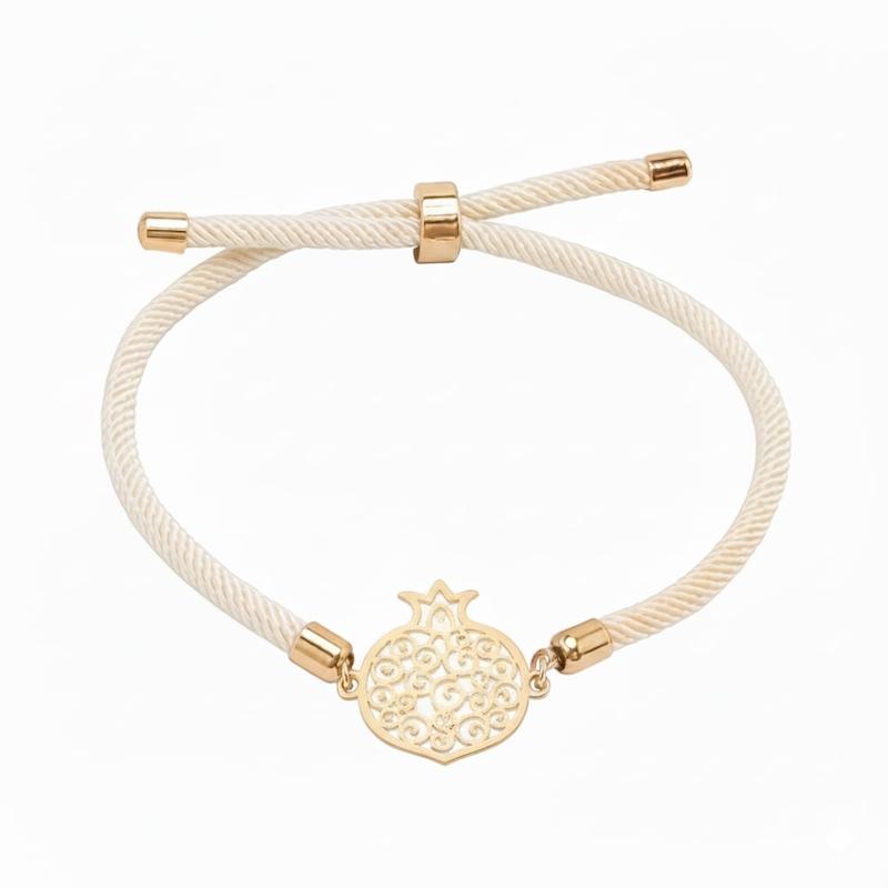 دستبند طلا ۱۸ عیار انار مدوپد