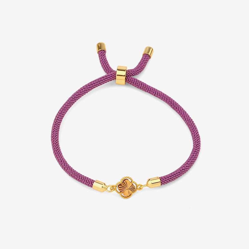 دستبند زنانه طلا ۱۸ عیار دستبند ونکلیف گالری رخساره