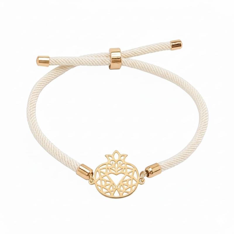 دستبند طلا ۱۸ عیار انار مدوپد