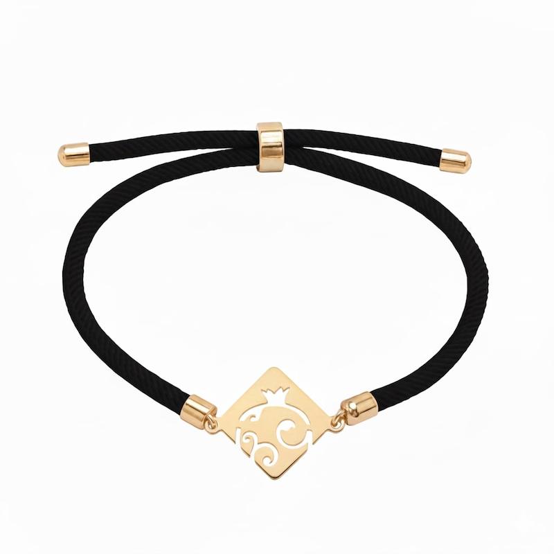 دستبند طلا ۱۸ عیار انار مدوپد