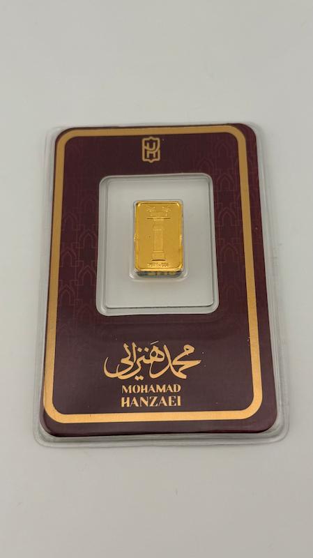 شمش زنانه طلا ۲۴ عیار شمش گالری چیدا