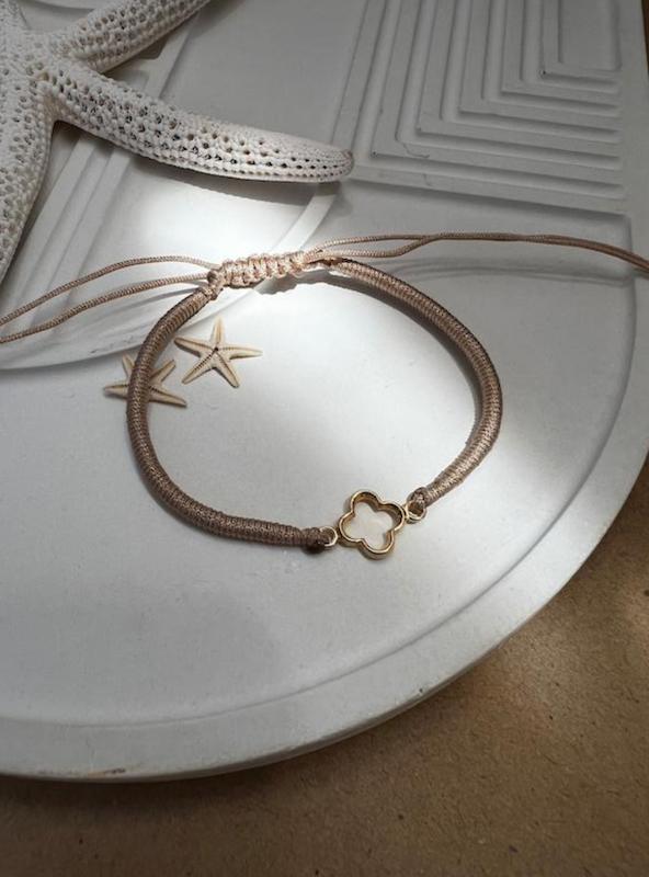 دستبند زنانه طلا ۱۸ عیار ونکلیف سانل گلد