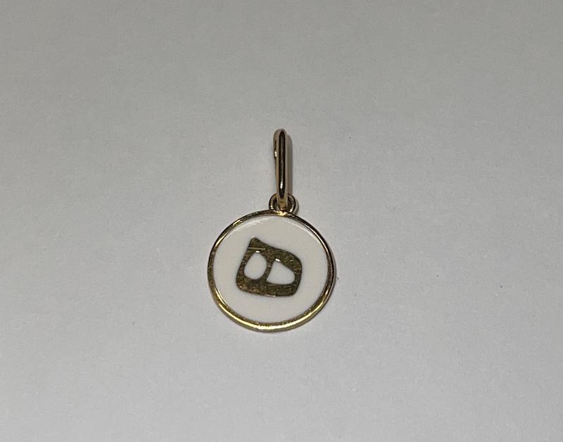 آویز زنانه طلا ۱۸ عیار آویز ه نیمانی گالری رخساره