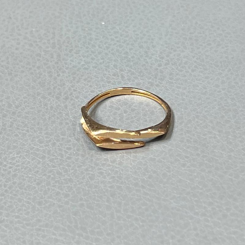 انگشتر زنانه طلا ۱۸ عیار انگشتر ۳ لاین گالری زرنوش