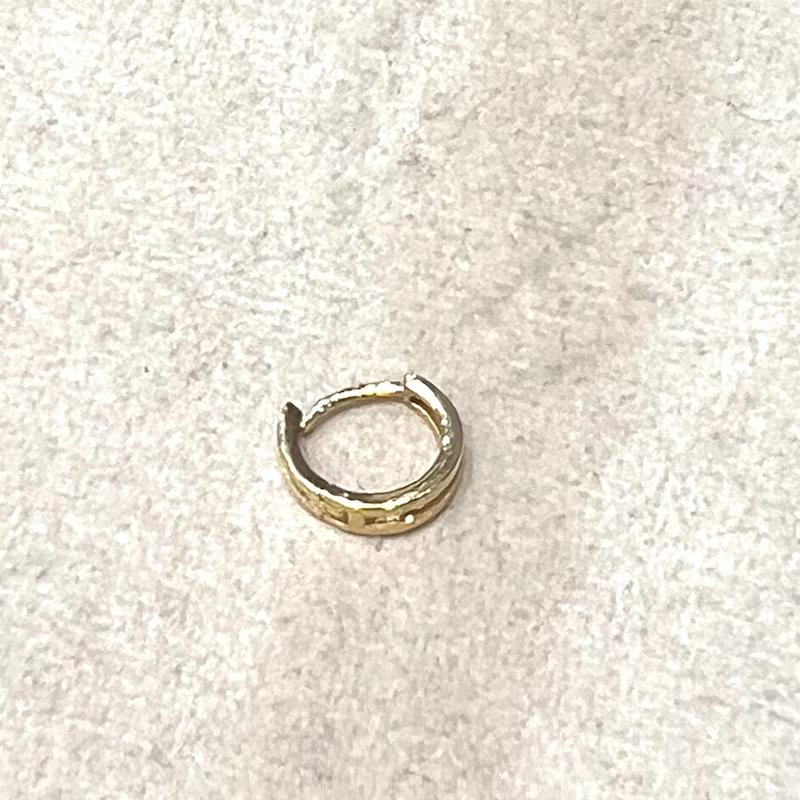 گوشواره زنانه طلا ۱۸ عیار گوشواره ۲ لاین گالری زرنوش