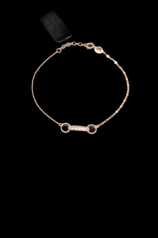 دستبند زنانه طلا ۱۸ عیار کیمیا راموگلد