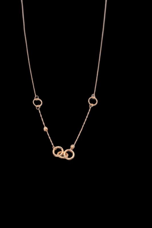 گردنبند زنانه طلا ۱۸ عیار کیمیا راموگلد