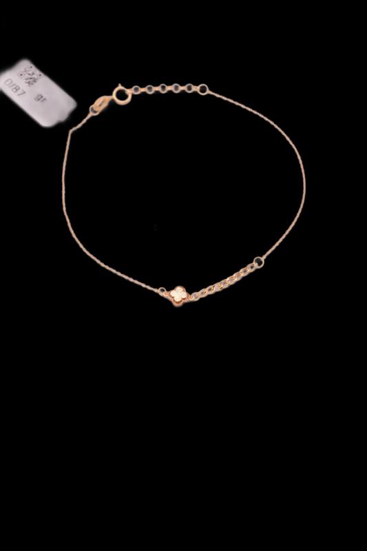 دستبند زنانه طلا ۱۸ عیار کیمیا راموگلد