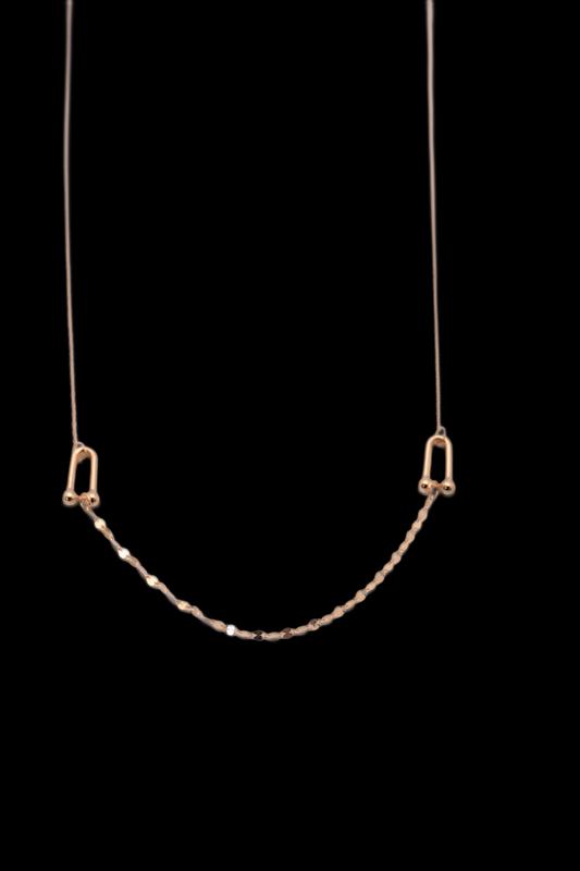 گردنبند زنانه طلا ۱۸ عیار کیمیا راموگلد