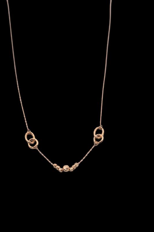 گردنبند زنانه طلا ۱۸ عیار کیمیا راموگلد