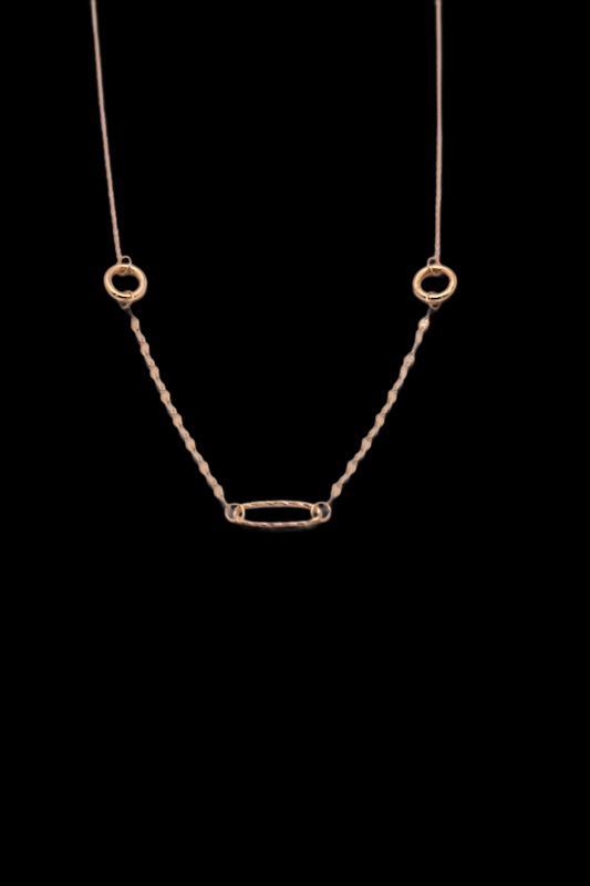 گردنبند زنانه طلا ۱۸ عیار کمیا راموگلد