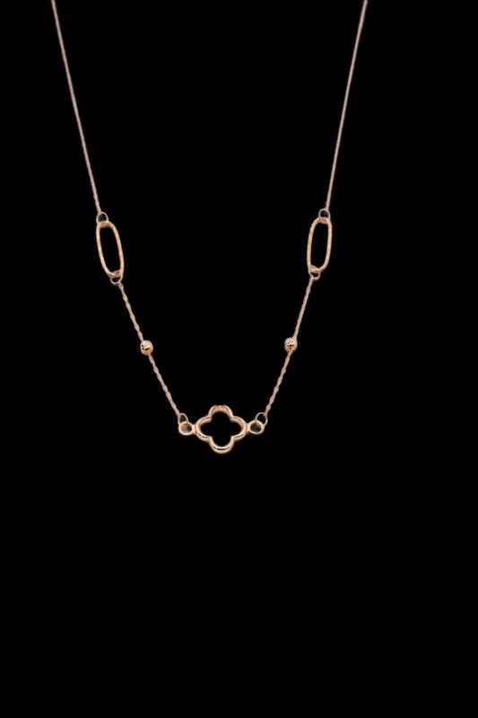 گردنبند زنانه طلا ۱۸ عیار کیمیا راموگلد