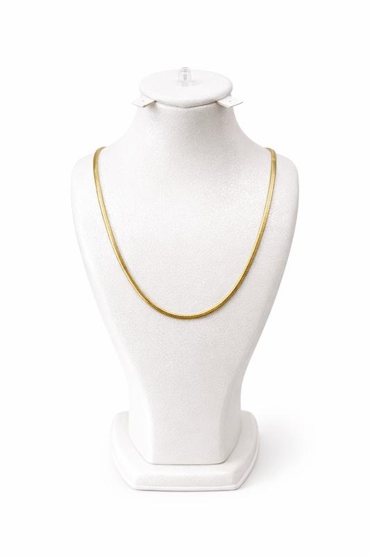 گردنبند زنانه طلا ۱۸ عیار تیغ ماهی گالری طلای حسن خانی