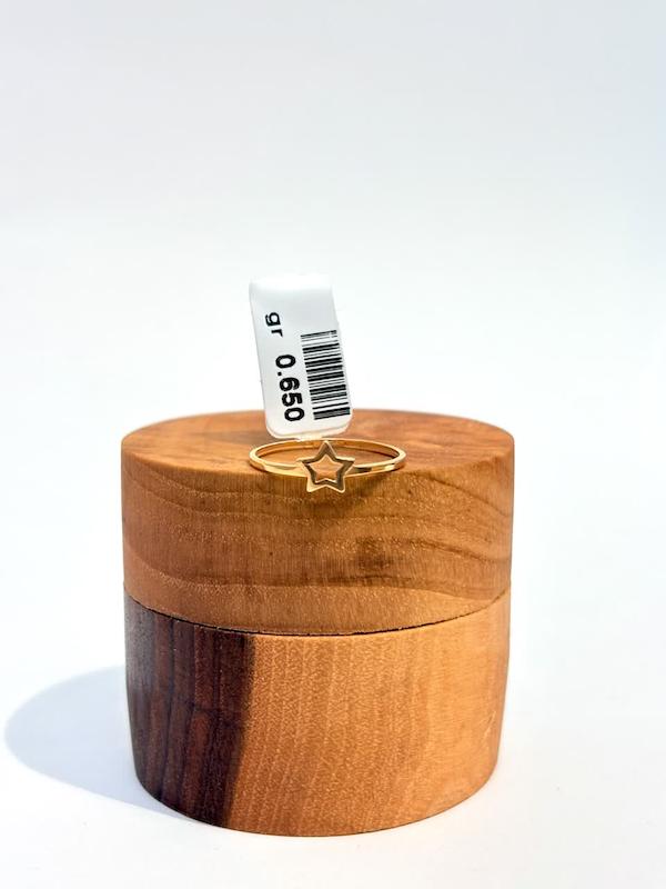 انگشتر زنانه طلا ۱۸ عیار انگشتر ستاره طلای نیاکی