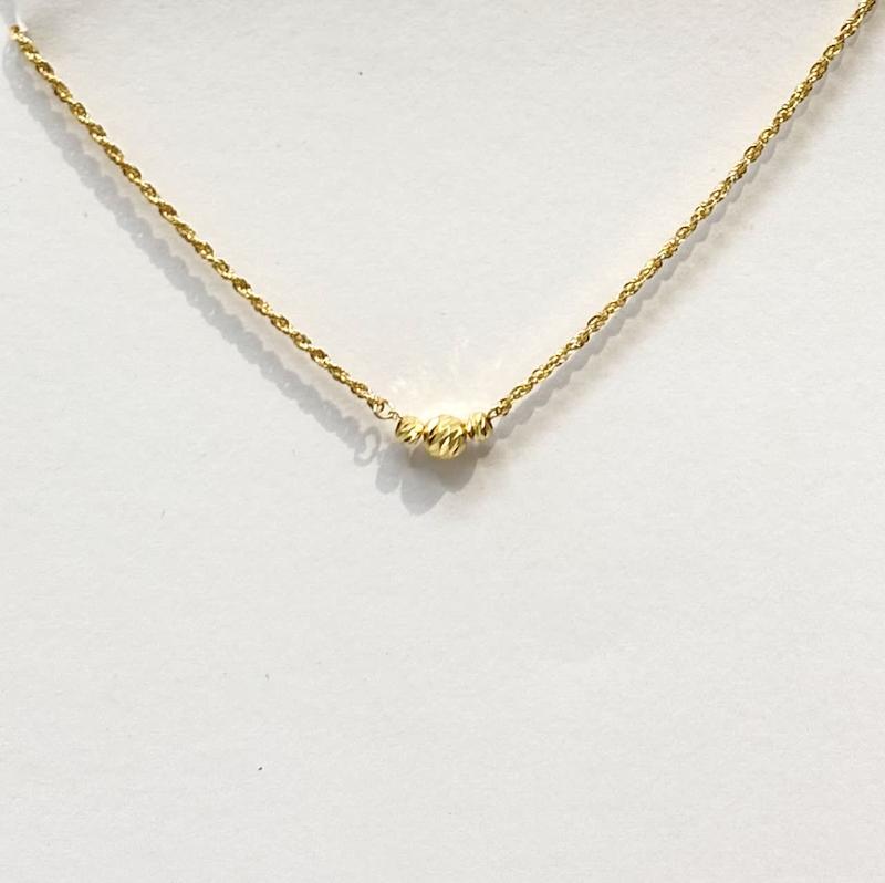 گردنبند زنانه طلا ۱۸ عیار گردنبند البرنادو طلای نیاکی