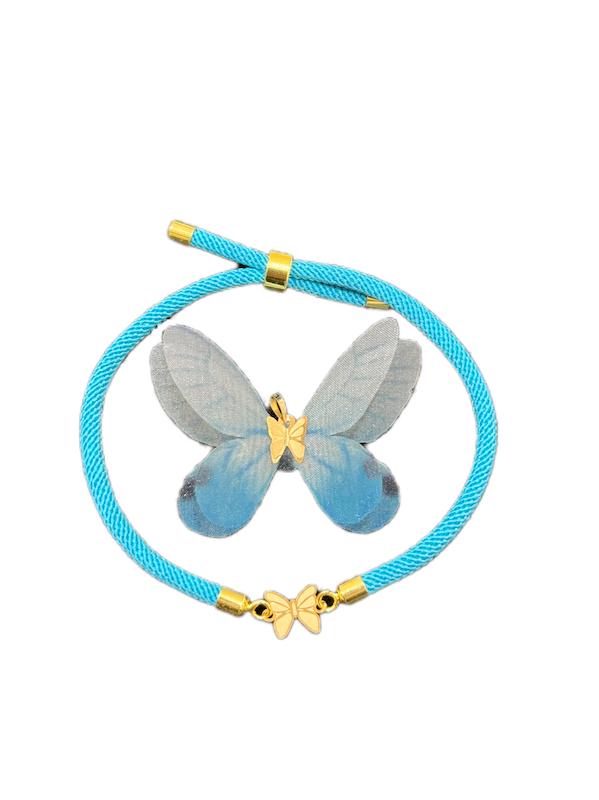 زنانه نیم ست طلا ۱۸ عیار پروانه گالری طلای شفیع