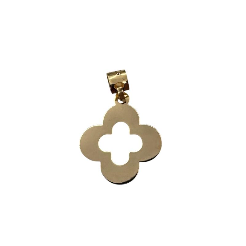 آویز زنانه طلا ۱۸ عیار ونکلیف لیزری گالری سها