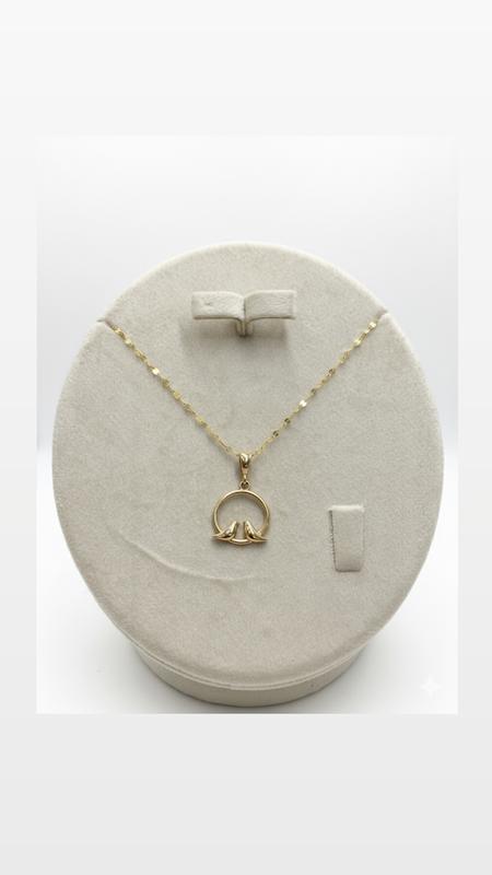 گردنبند زنانه طلا ۱۸ عیار Caged birds سوگند گالری