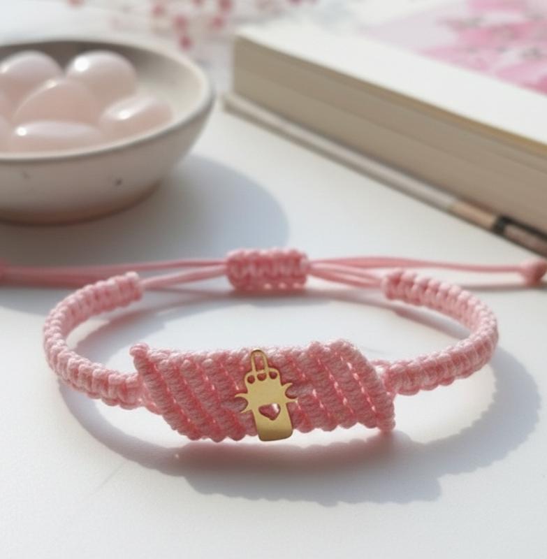 دستبند بچگانه طلا ۱۸ عیار نوزادی دخترانه روی بند ضد حساسیت گالری شمش طلا