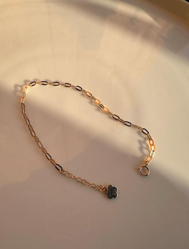 دستبند زنانه طلا ۱۸ عیار دستبند هرمس سوپر گالری درمه گلد