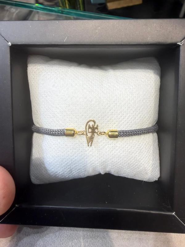 دستبند زنانه طلا ۱۸ عیار دستبند پیشی ملوس گالری زرنوش